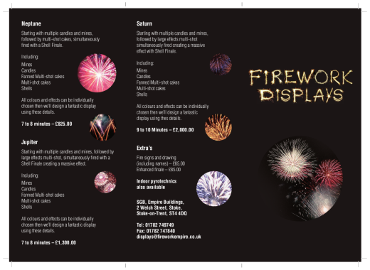 Display leaflet